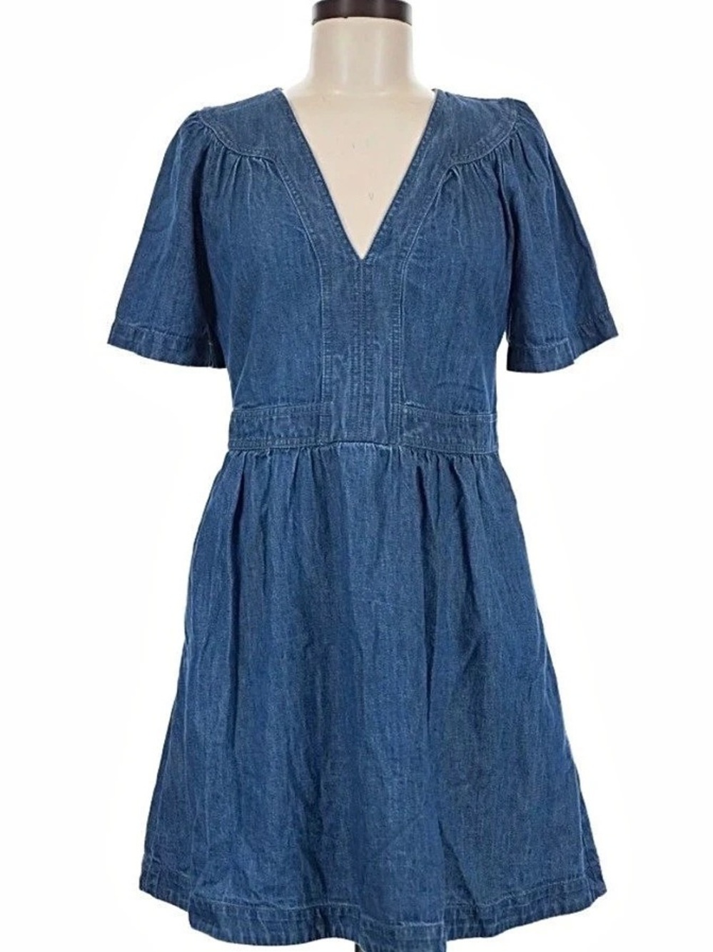NWTLOFT Denim Mini Dress Size 10 Tall